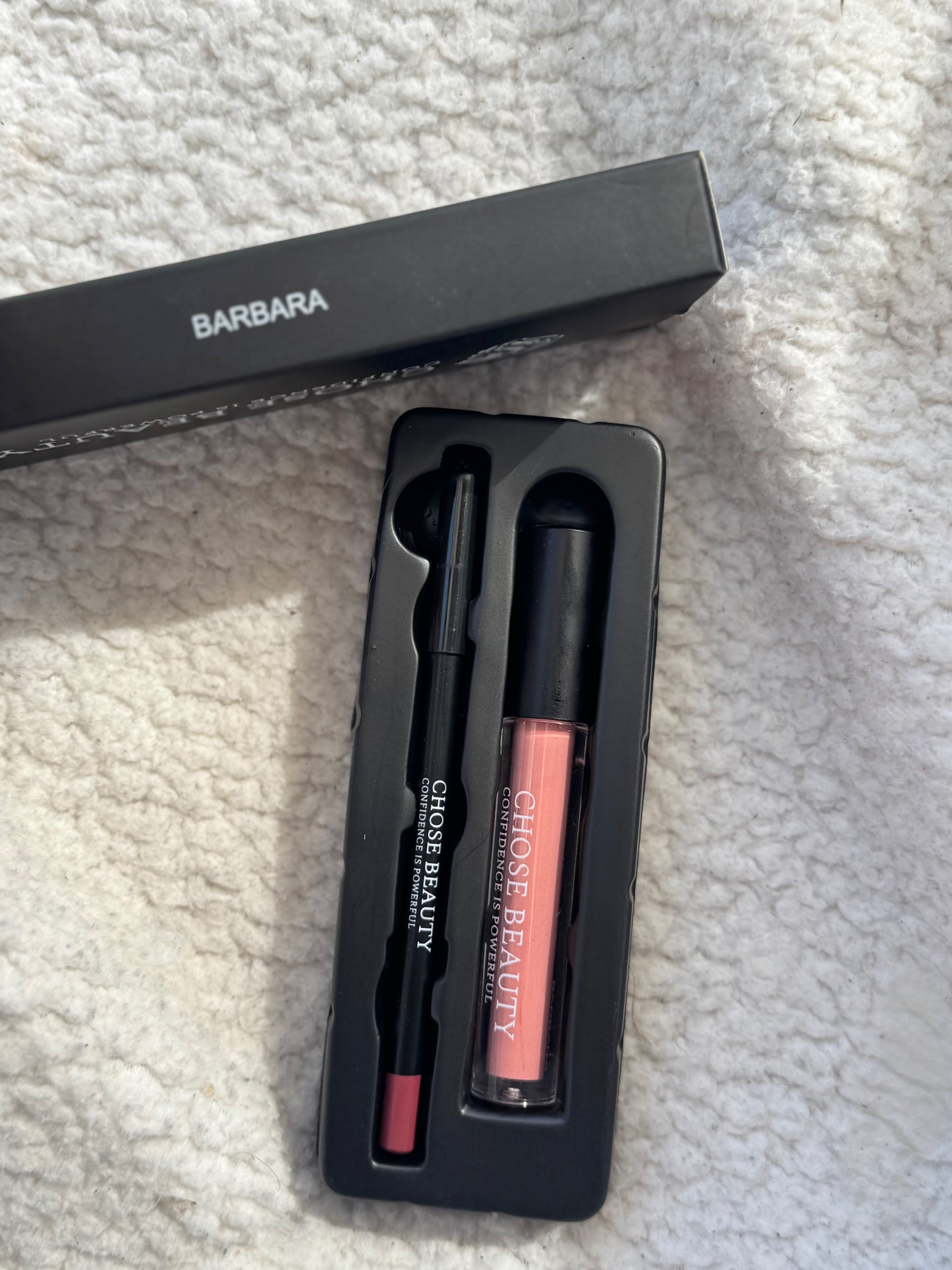 MATTE LIPSTICK & LIP LINER- BARBARA