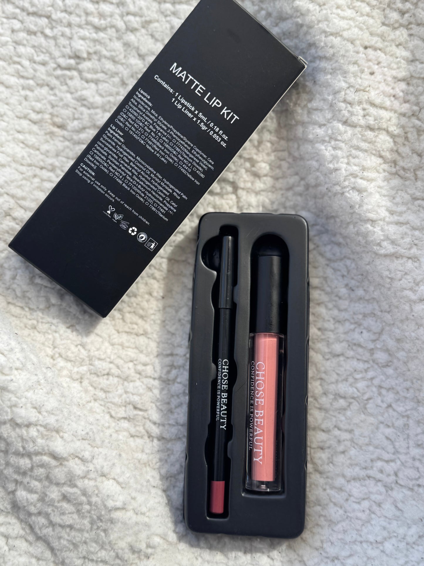 MATTE LIPSTICK & LIP LINER- BARBARA