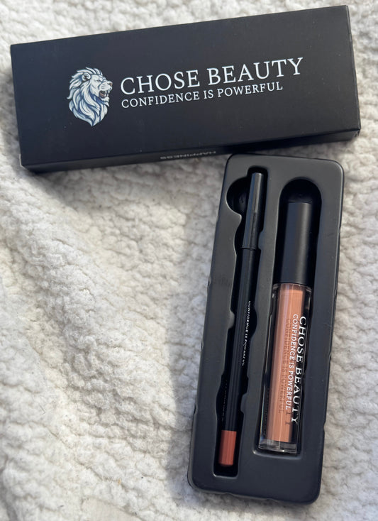 MATTE LIPSTICK & LIP LINER- HAPPINESS