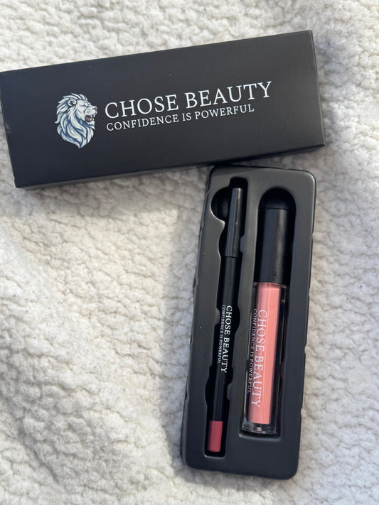 MATTE LIPSTICK & LIP LINER- BARBARA