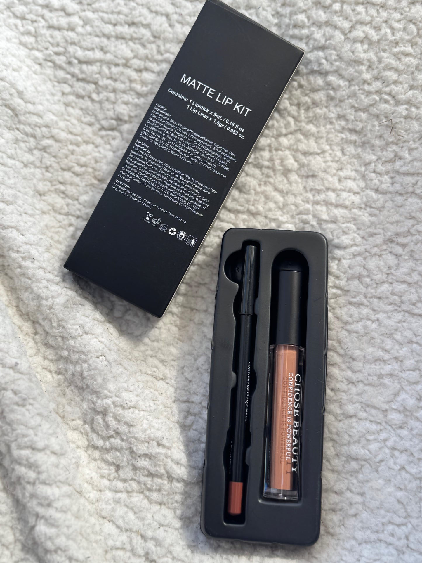 MATTE LIPSTICK & LIP LINER- HAPPINESS